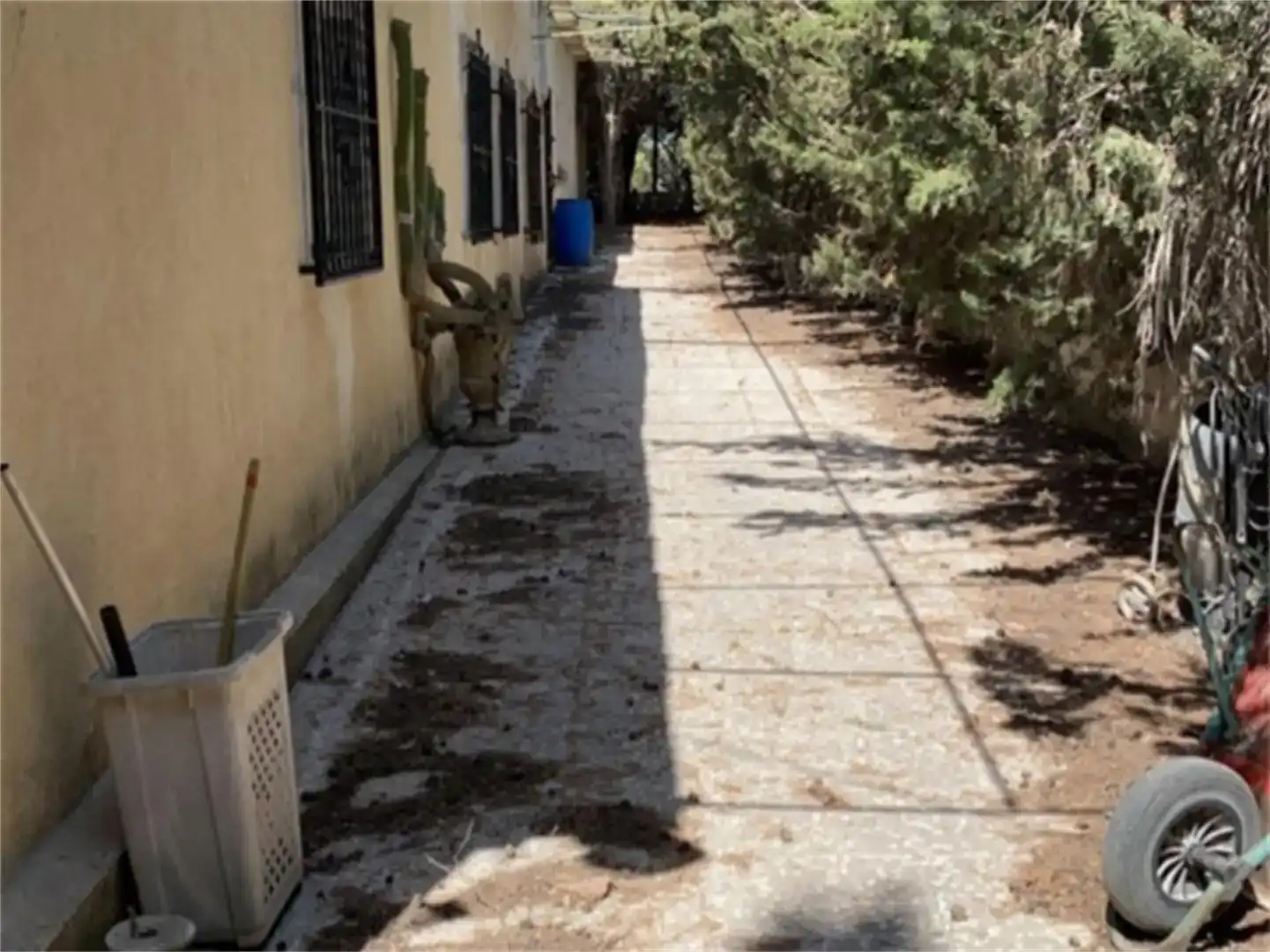Vista exterior de Finca rústica en venda en Purchena amb Piscina