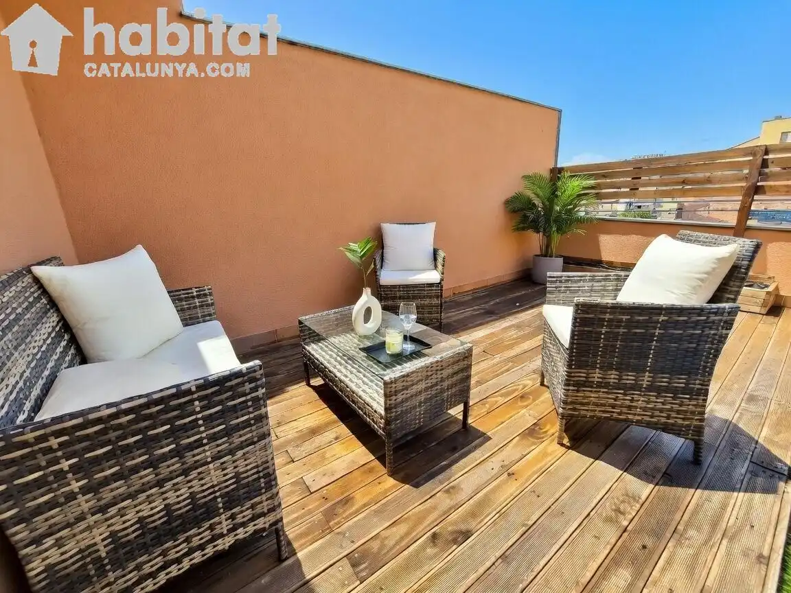 Terraza de Casa adosada en venta en Piera con Calefacción, Terraza y Alarma