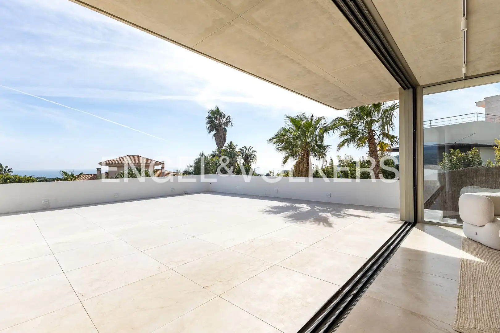 Terraza de Casa o chalet de alquiler en Sitges con Aire acondicionado, Calefacción y Jardín privado