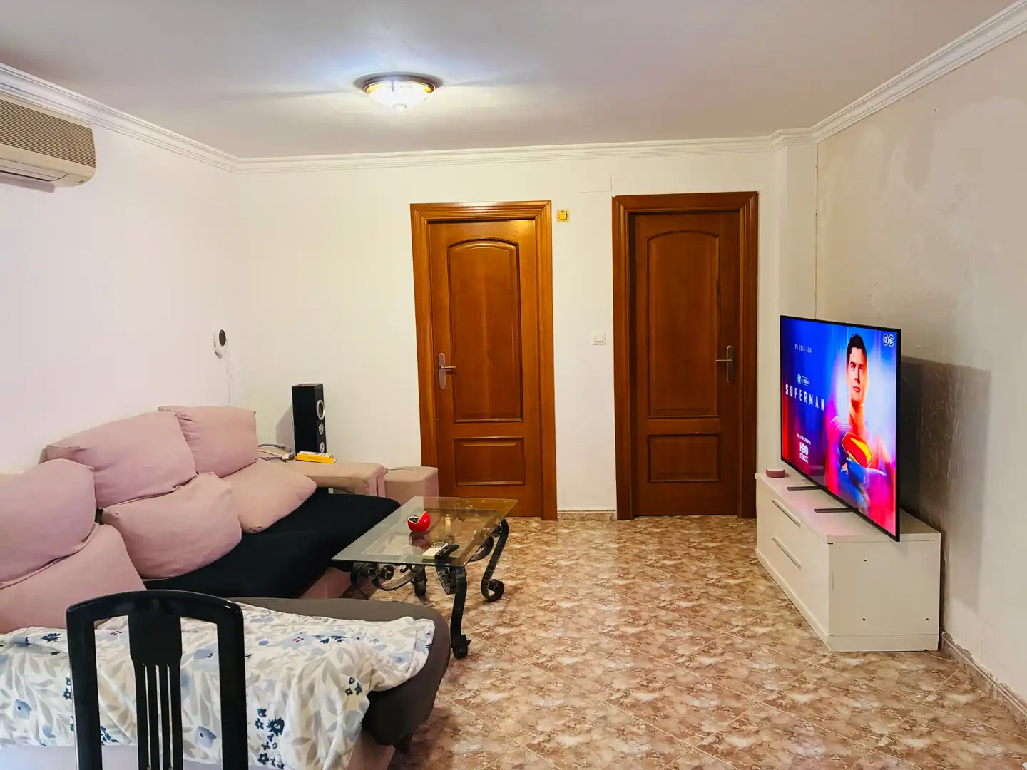 Sala de estar de Piso en venta en Ondara con Aire acondicionado, Calefacción y Amueblado