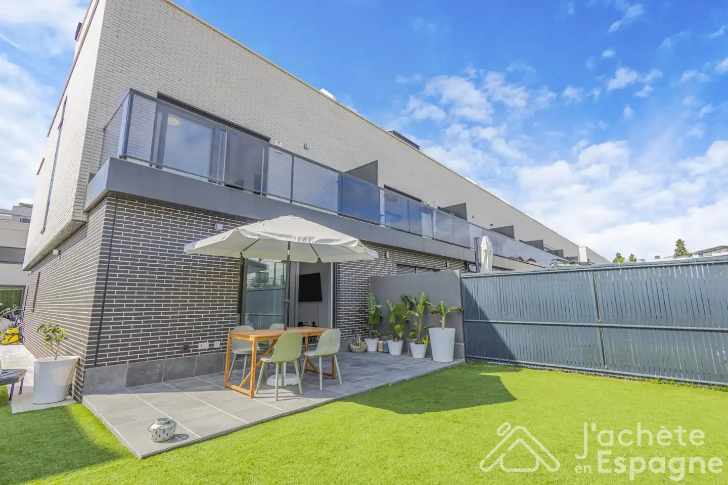 Terraza de Casa o chalet en venta en Mutxamel con Aire acondicionado, Jardín privado y Terraza