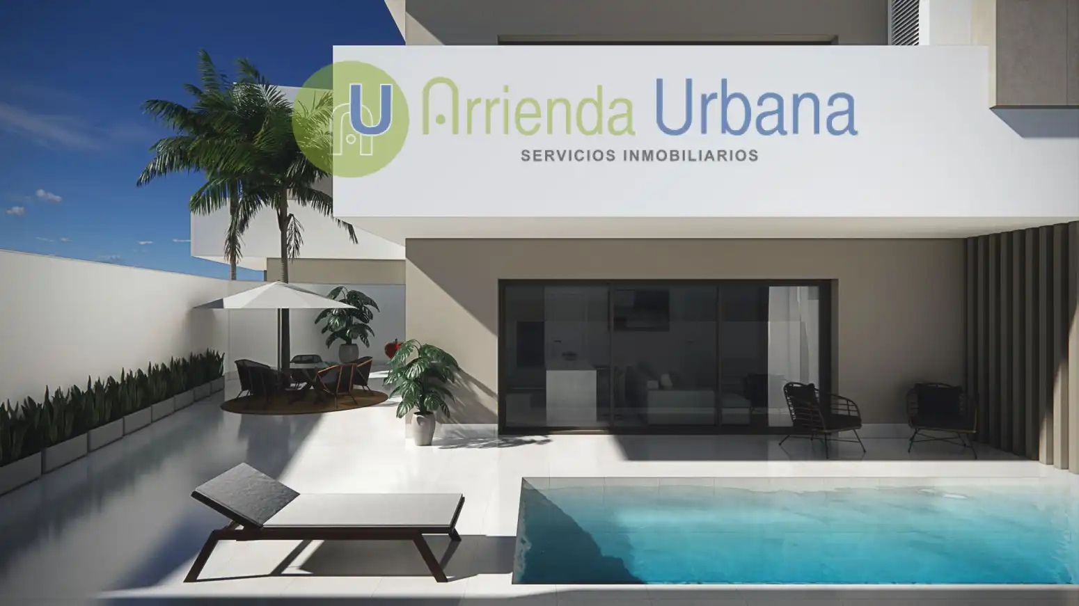 Vista exterior de Casa adosada en venta en Pilar de la Horadada con Calefacción, Terraza y Piscina