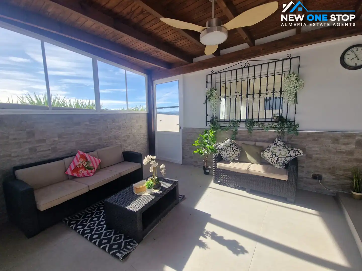Terraza de Casa o chalet en venta en Arboleas con Aire acondicionado, Calefacción y Jardín privado