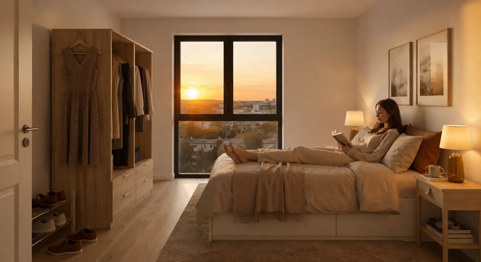 Habitación de Casa adosada en venta en Gandia con Calefacción y Terraza