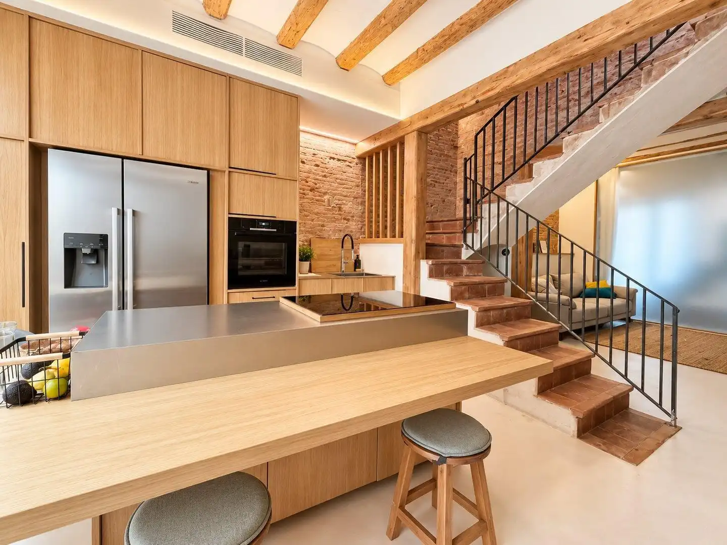 Cuina de Casa o xalet en venda en Terrassa amb Calefacció, Terrassa i Traster