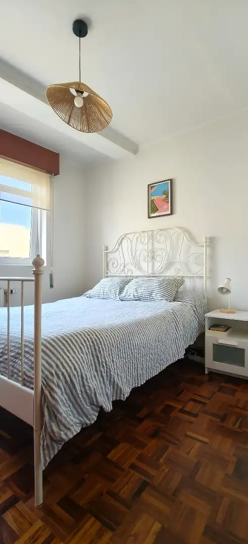 Bedroom of Flat for sale in Cedeira  with Heating, Parquet flooring and Furnished