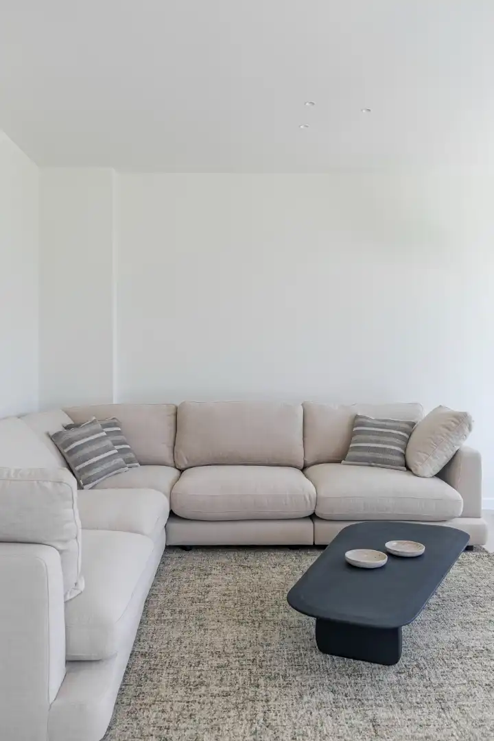 Wohnzimmer von Haus oder Chalet zum Verkauf in Sitges mit Klimaanlage, Heizung und Privatgarten