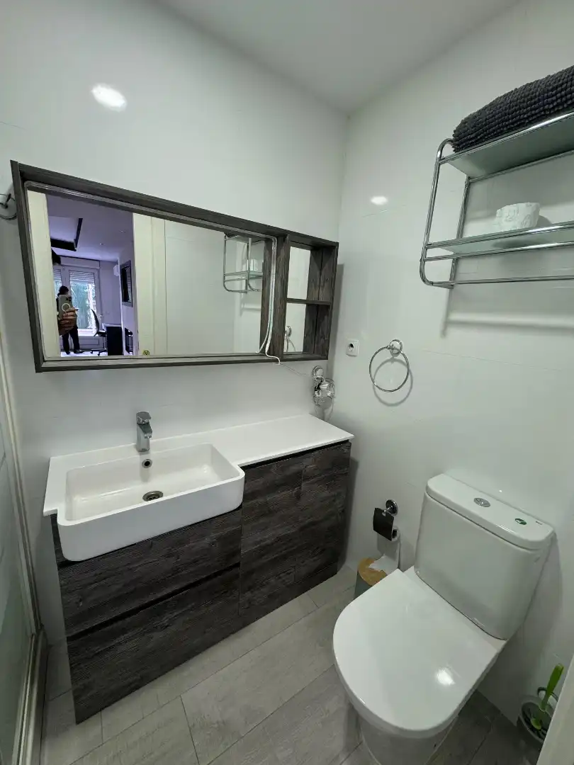 Bathroom of Flat for rent in Villaviciosa de Odón  with Air Conditioner, Heating and Private garden