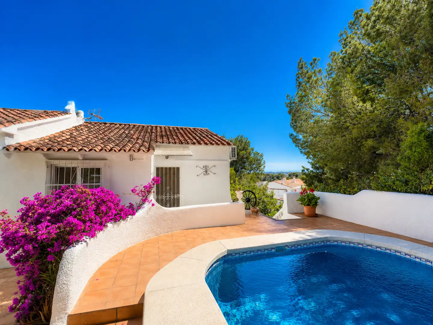 Vista exterior de Dúplex en venta en Altea con Aire acondicionado, Terraza y Amueblado