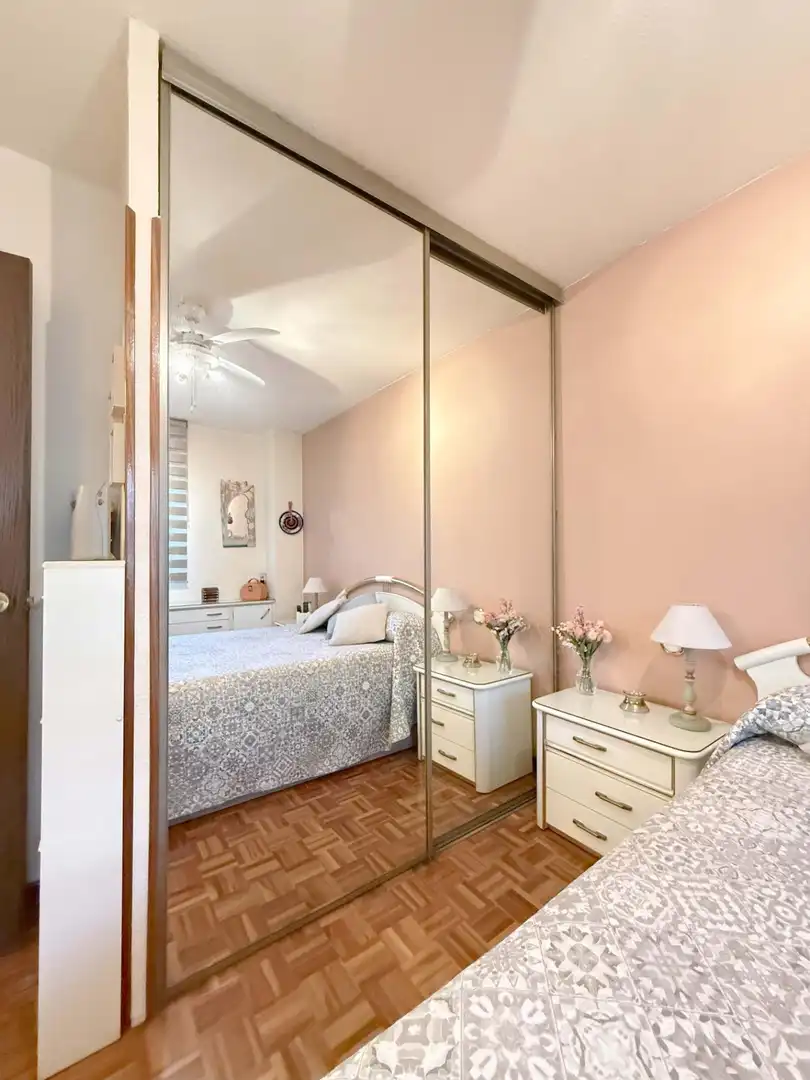 Bedroom of Flat for sale in Móstoles  with Air Conditioner, Parquet flooring and Terrace