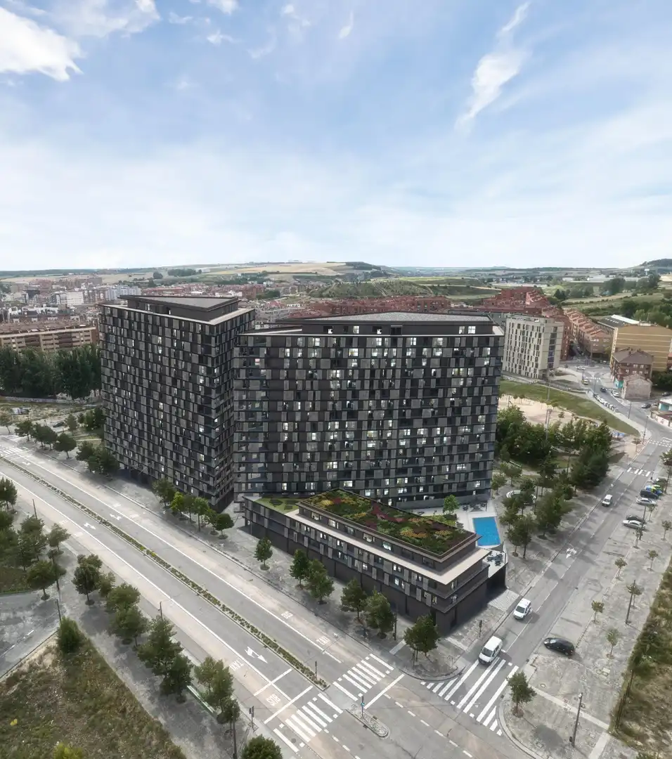 Außenansicht von Dachboden zum Verkauf in Burgos mit Heizung, Privatgarten und Terrasse