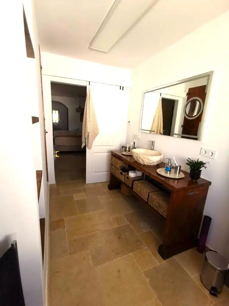 Baño de Casa o chalet en venta en Alhaurín de la Torre con Aire acondicionado, Calefacción y Jardín privado