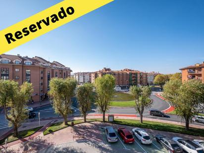 Vista exterior de Pis en venda en Ávila Capital amb Calefacció i Terrassa