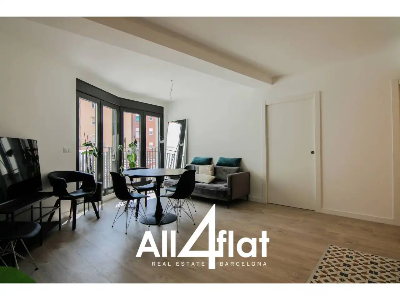 Exterior view of Flat for rent in Barcelona  with Air Conditioner, Heating and Parquet flooring