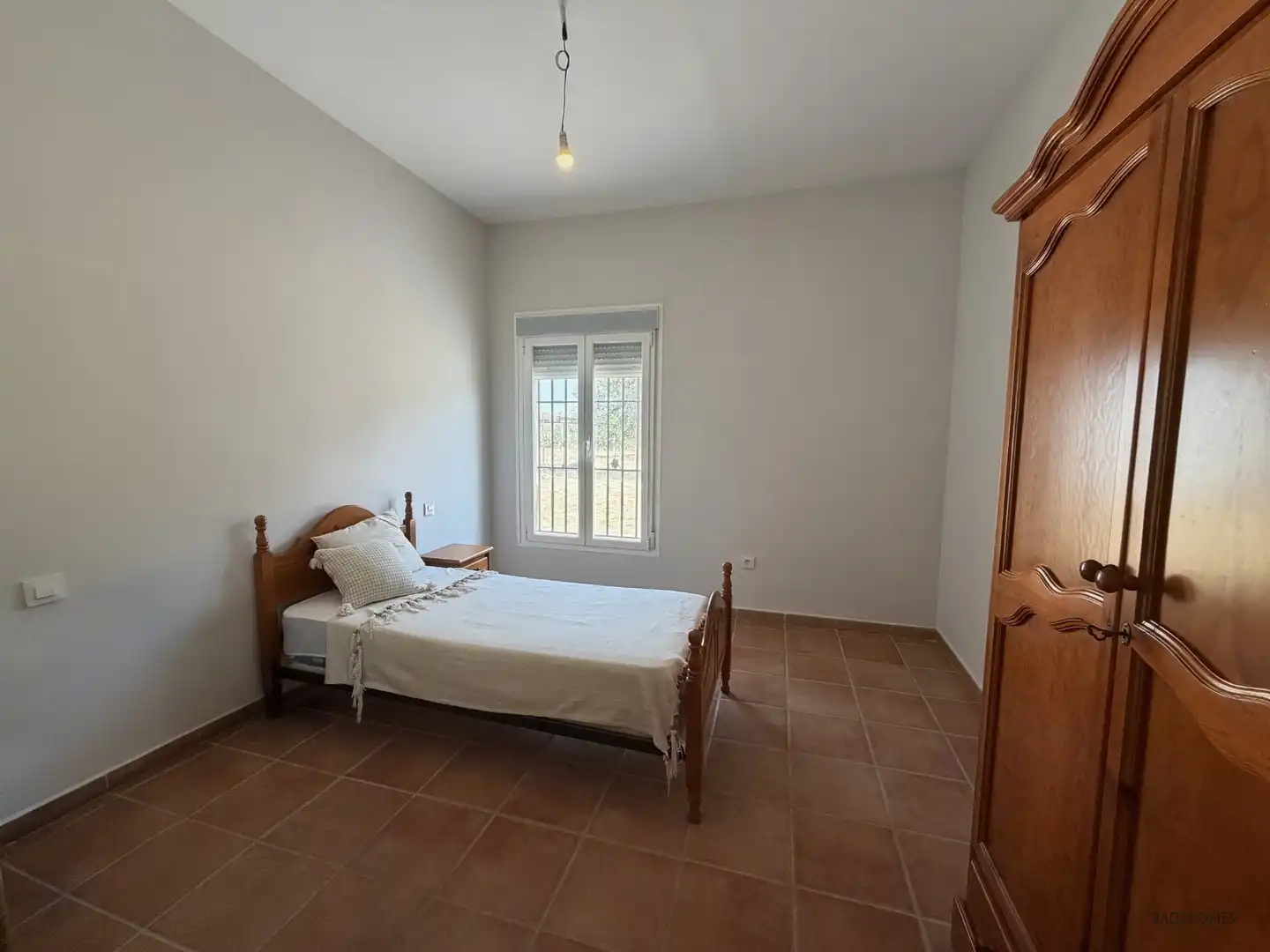 Habitación de Finca rústica en venta en Badajoz con Jardín privado, Terraza y Trastero