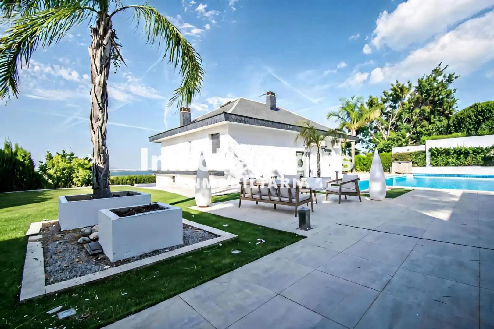 Terraza de Casa o chalet en venta en Chiva con Jardín privado, Terraza y Piscina