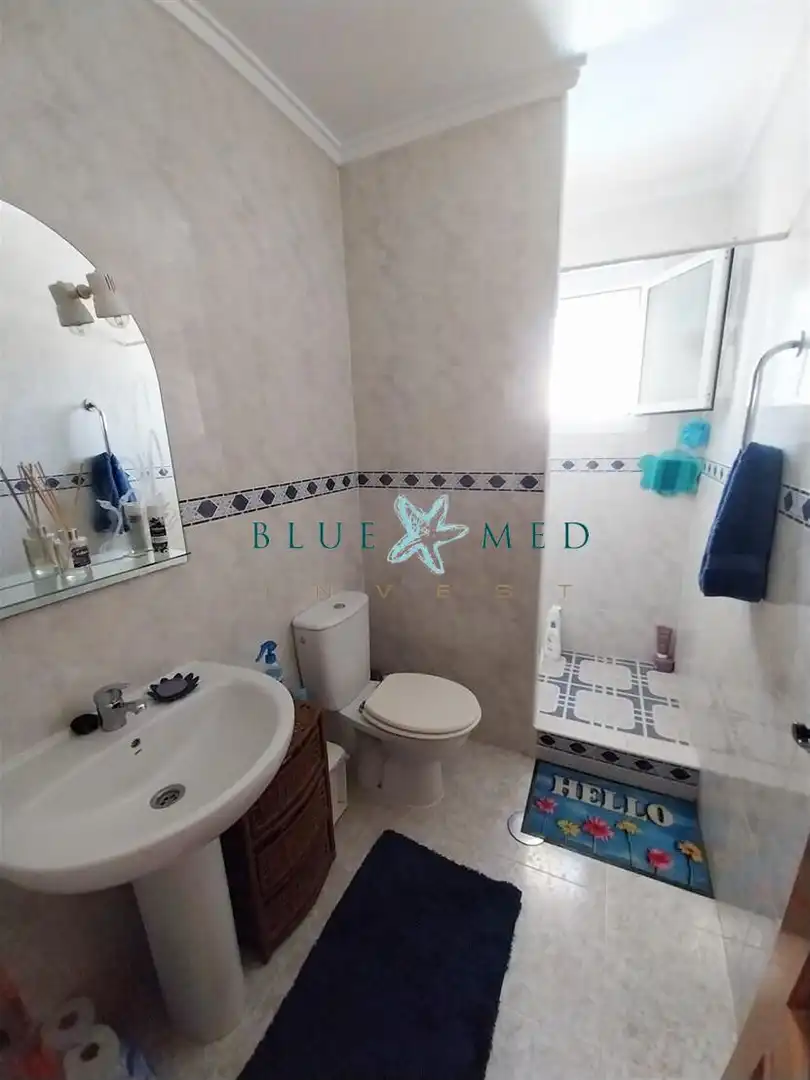 Baño de Casa o chalet en venta en Mazarrón con Aire acondicionado, Calefacción y Jardín privado