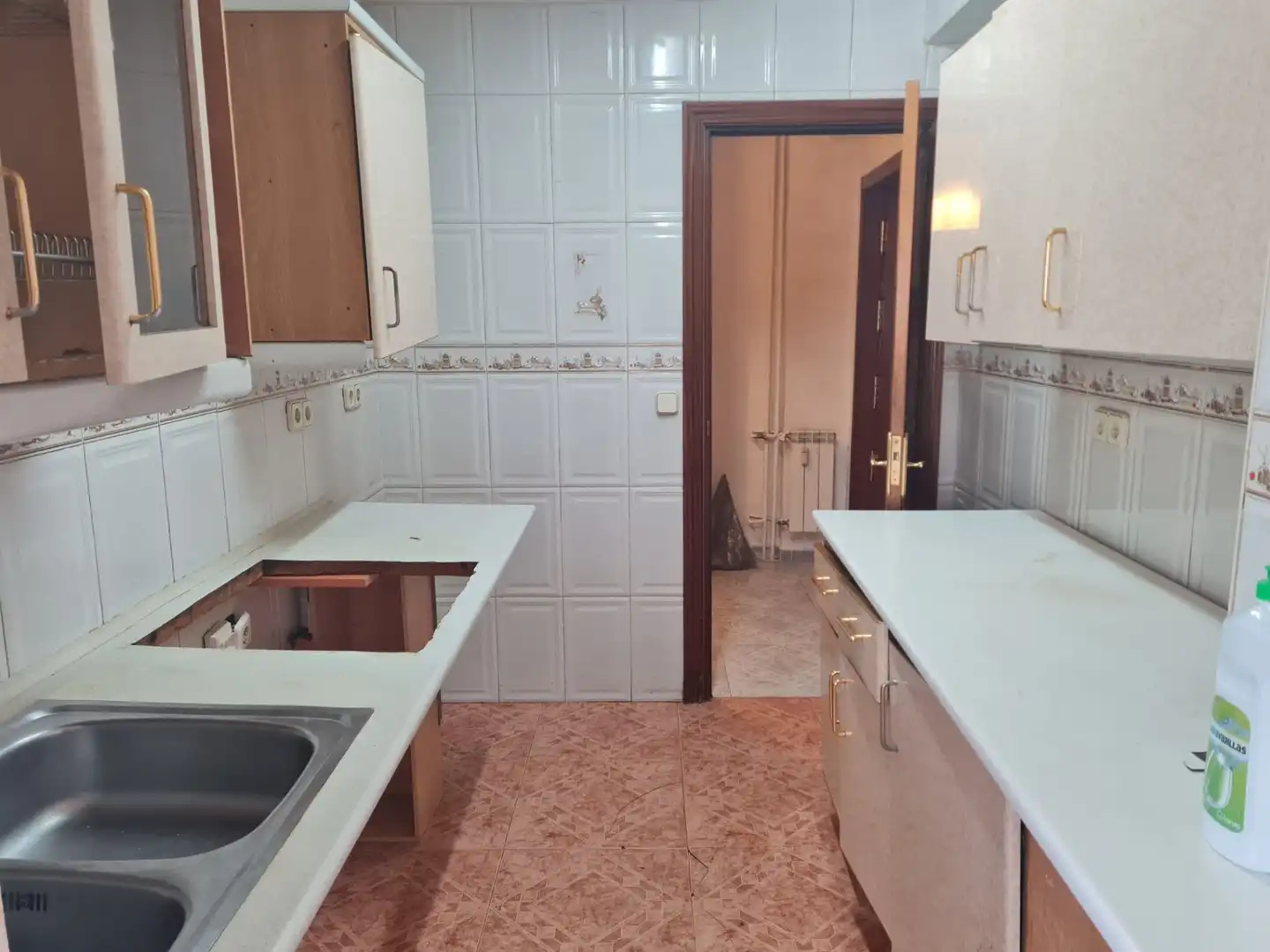 Kitchen of Flat for sale in Móstoles  with Air Conditioner, Heating and Terrace