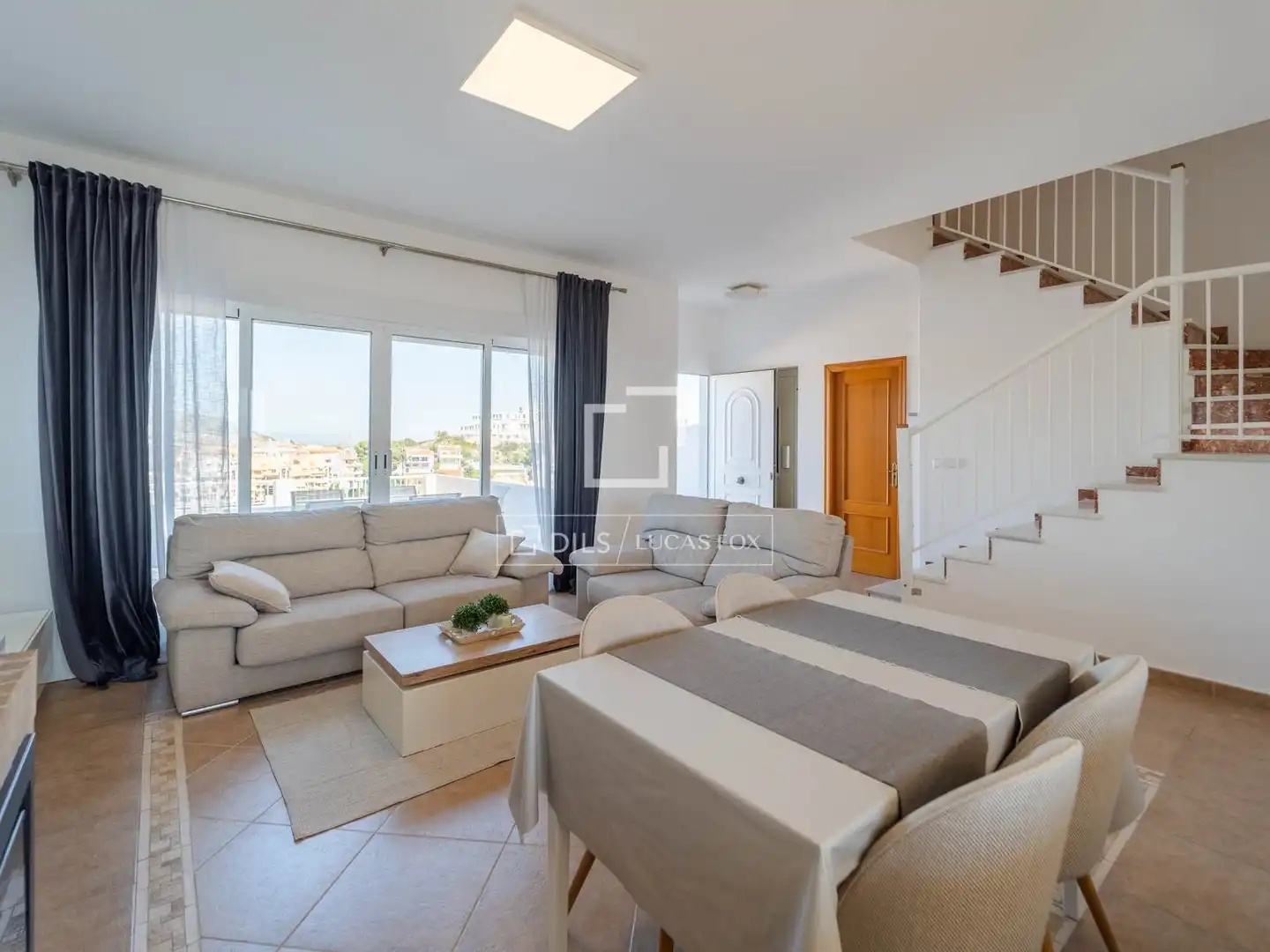 Living room of Houses for sale in Cullera  with Air Conditioner, Heating and Terrace