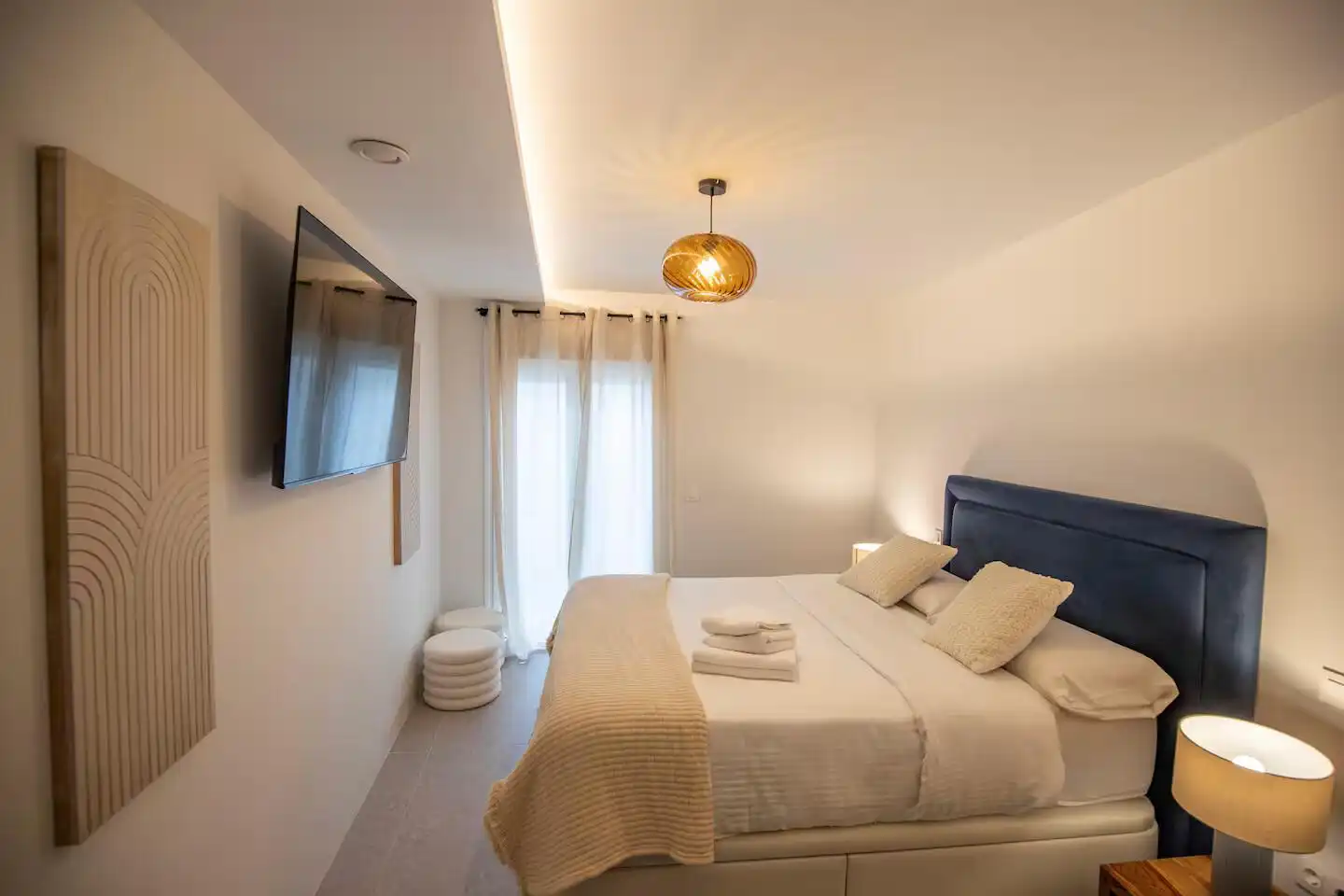 Bedroom of Apartments for rent in Cerdanyola del Vallès  with Air Conditioner and Furnished
