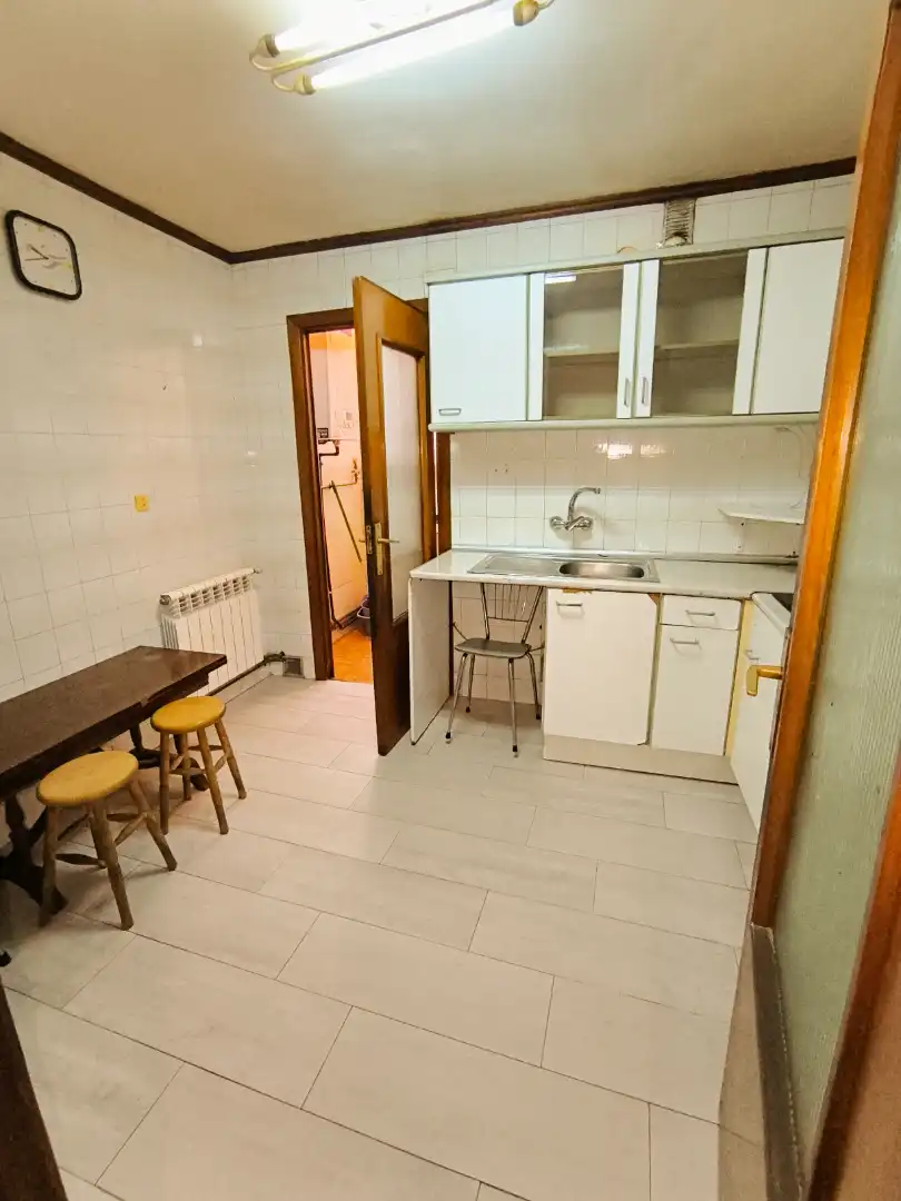 Cocina de Piso en venta en Palencia con Calefacción, Parquet y Terraza
