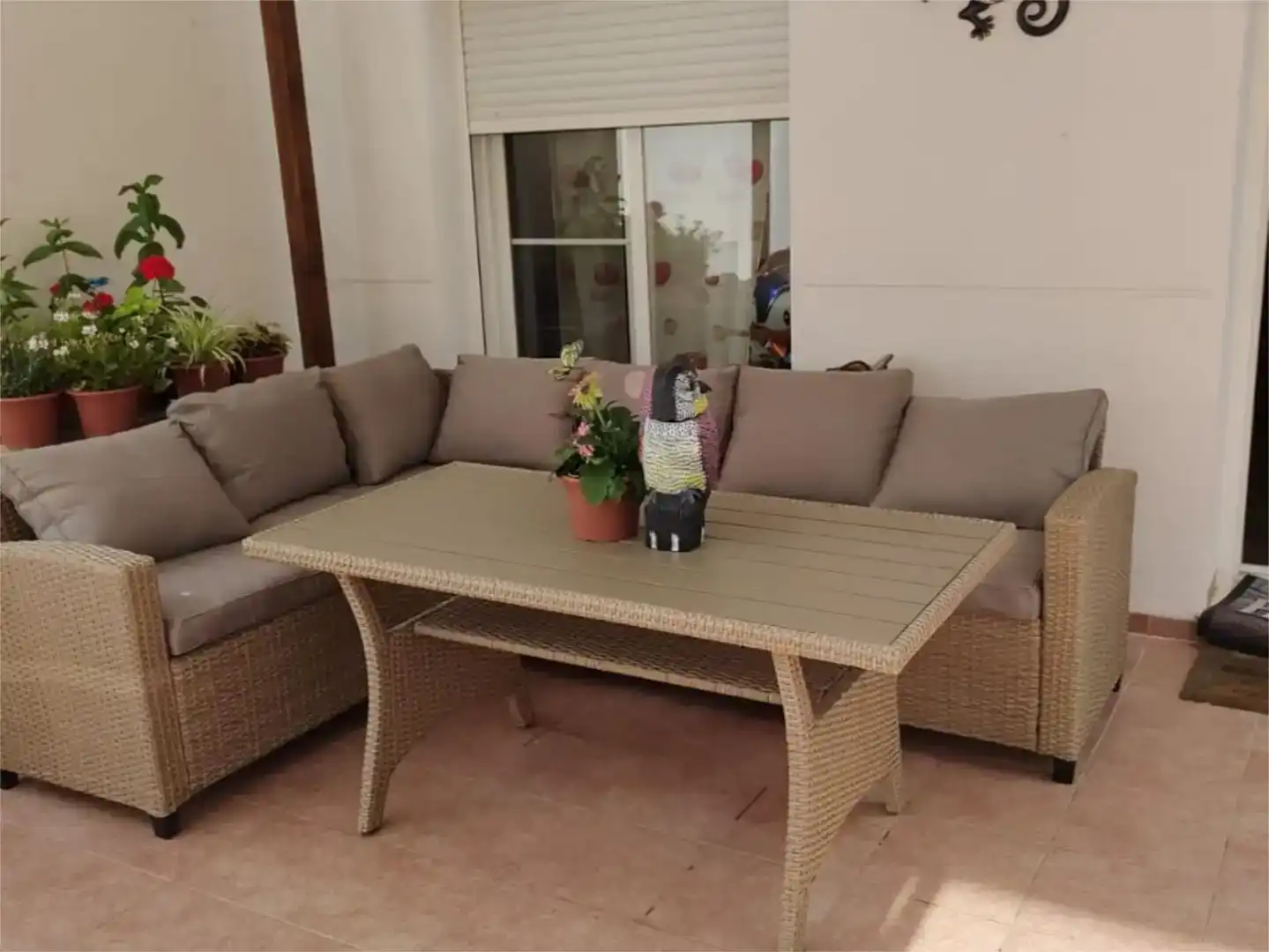 Terrassa de Pis en venda en Sagunto / Sagunt amb Aire condicionat, Jardí privat i Traster