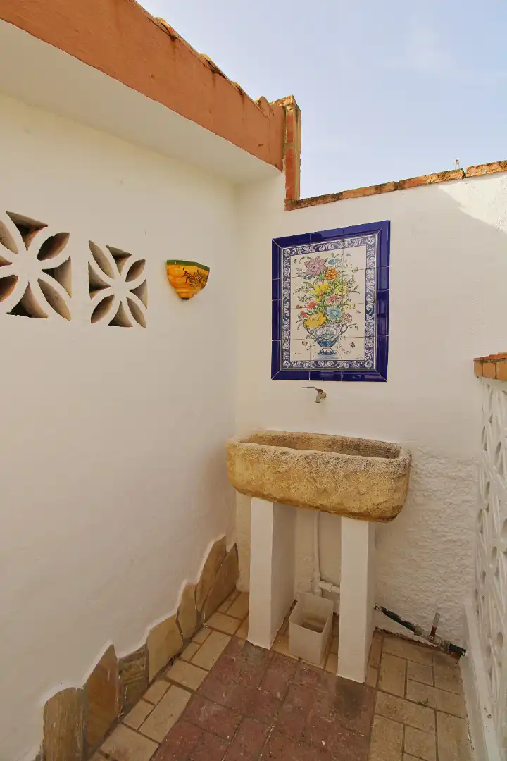 Bany de Casa o xalet de lloguer en Alhaurín de la Torre amb Aire condicionat, Calefacció i Jardí privat