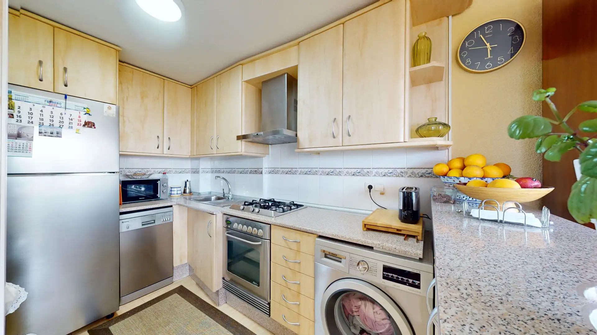 Kitchen of Flat for sale in Alicante / Alacant  with Air Conditioner, Heating and Terrace