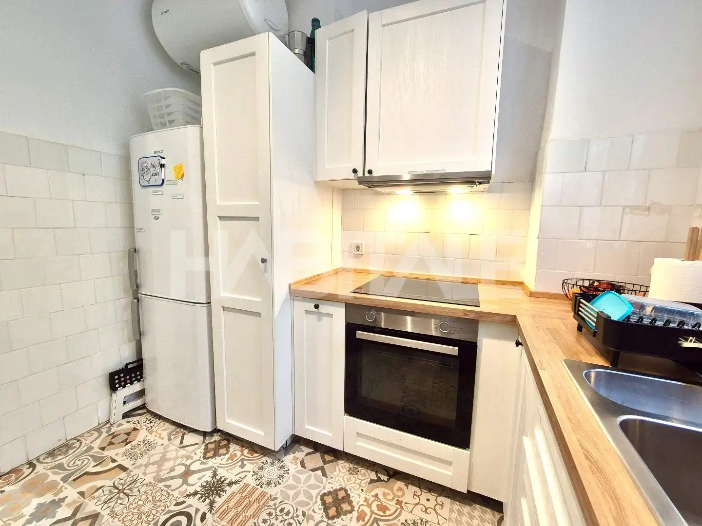 Küche von Wohnung zur untervermieten in Valencia mit Möbliert