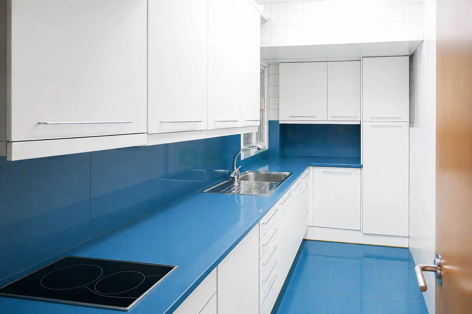 Cuina de Pis en venda en Girona amb Aire condicionat i Calefacció