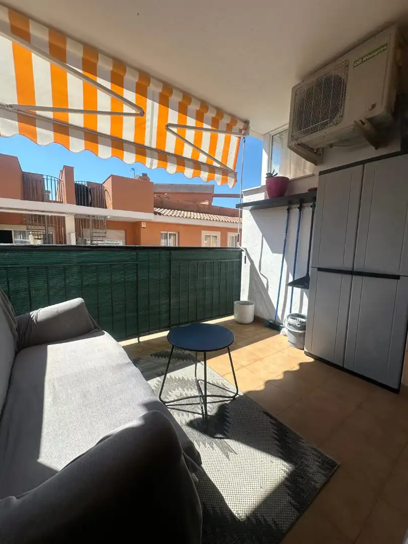 Balcony of Flat for sale in Vandellòs i l'Hospitalet de l'Infant  with Air Conditioner, Furnished and Oven