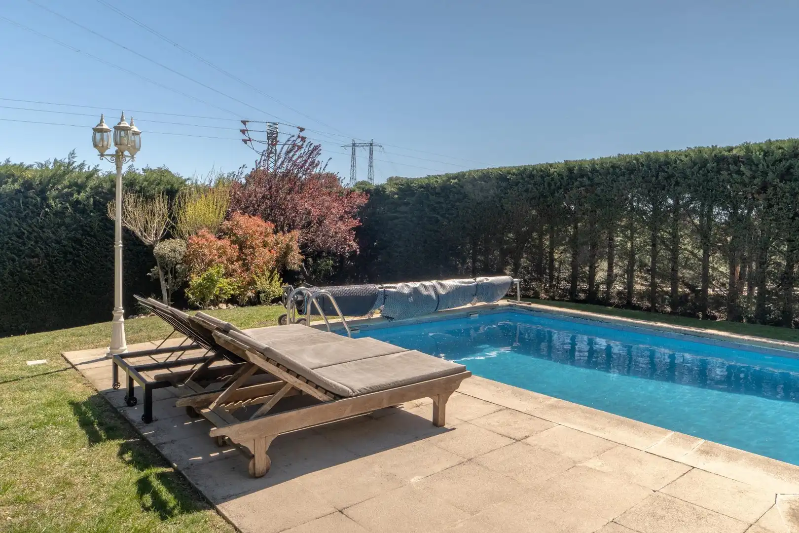 Schwimmbecken von Haus oder Chalet zum Verkauf in Torrelodones mit Heizung, Privatgarten und Terrasse