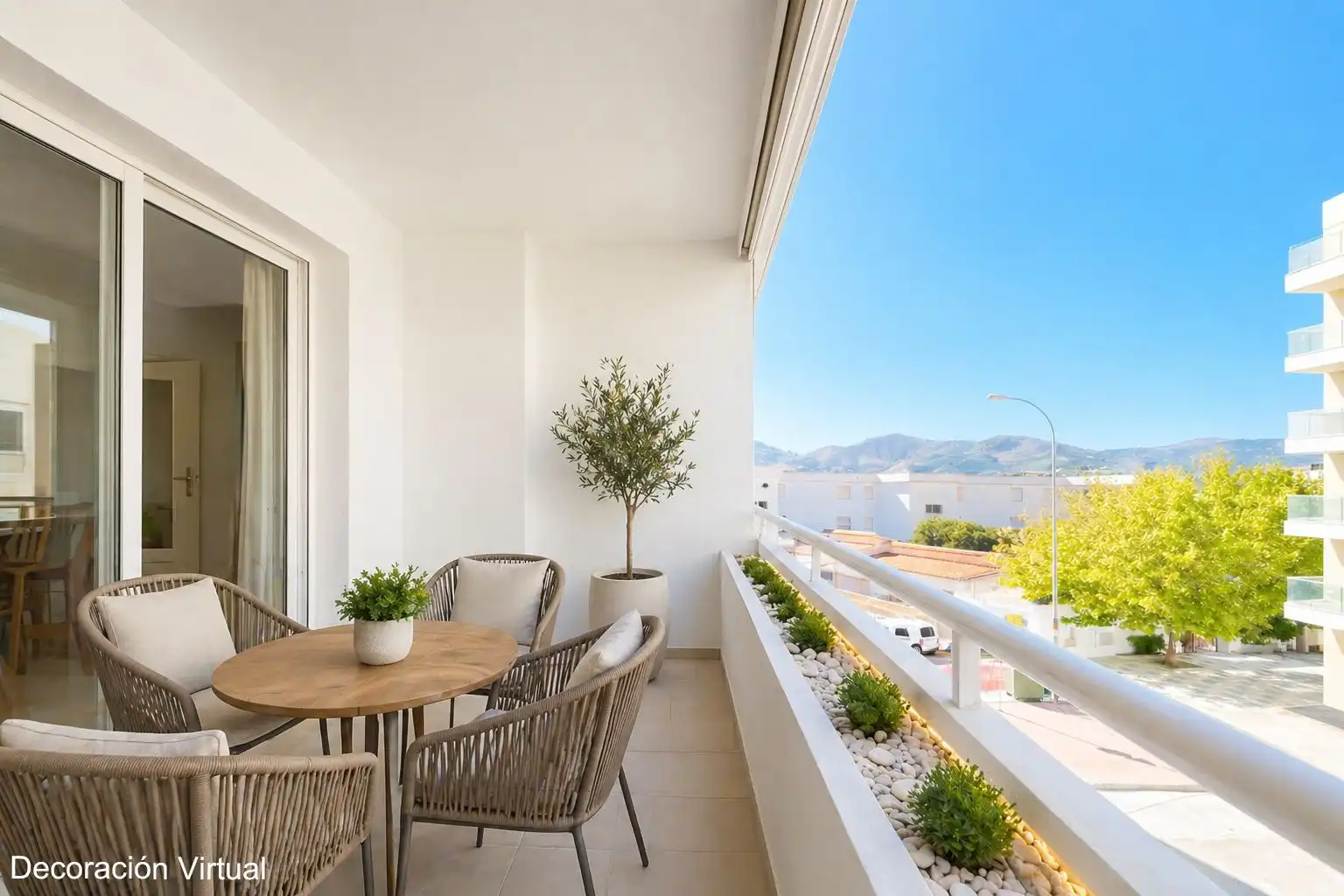 Terraza de Piso en venta en Nerja con Amueblado y Balcón