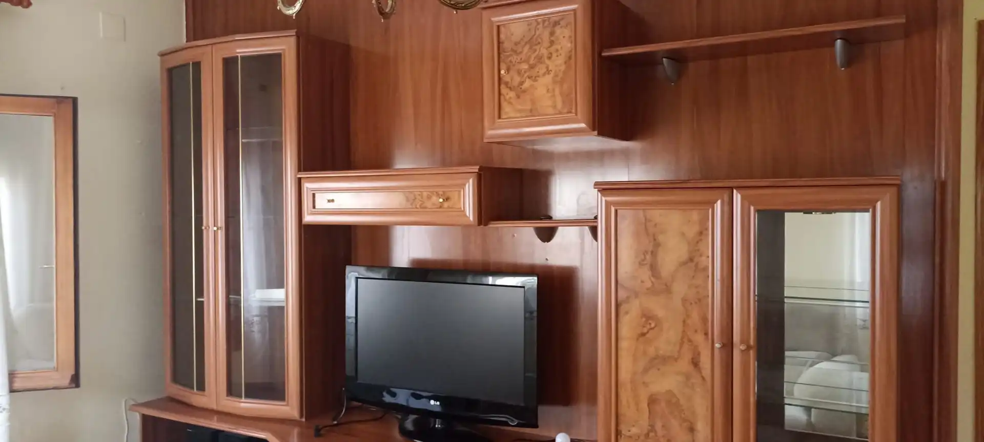 Living room of Flat for rent in Carabaña  with Air Conditioner, Heating and Washing machine