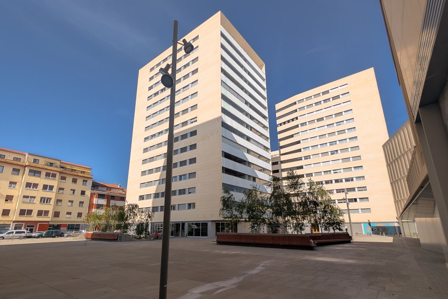 Vista exterior de Pis de lloguer en  Pamplona / Iruña amb Calefacció i Domòtica