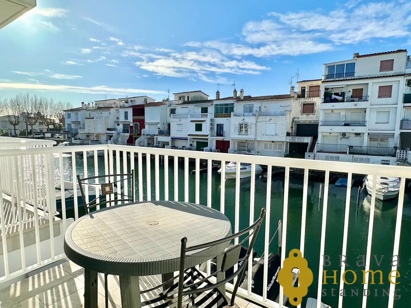 Terrassa de Casa adosada en venda en Empuriabrava amb Aire condicionat, Calefacció i Terrassa