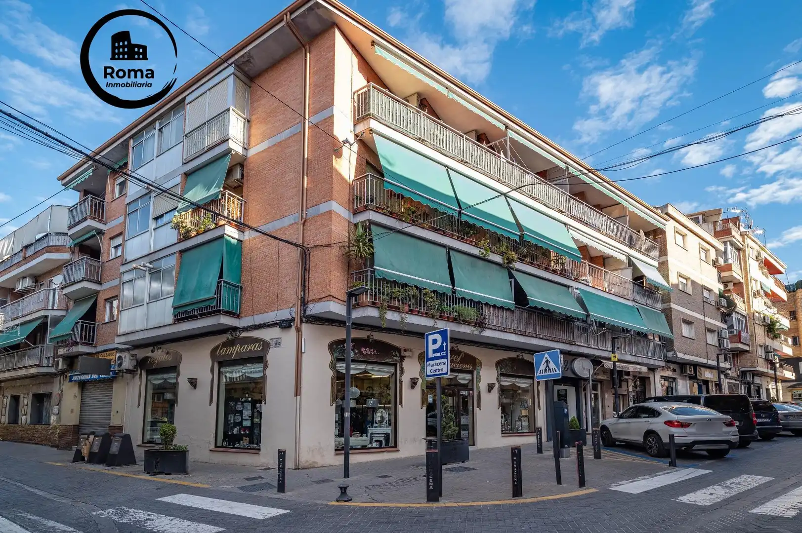 Vista exterior de Piso en venta en Maracena con Aire acondicionado, Amueblado y Balcón