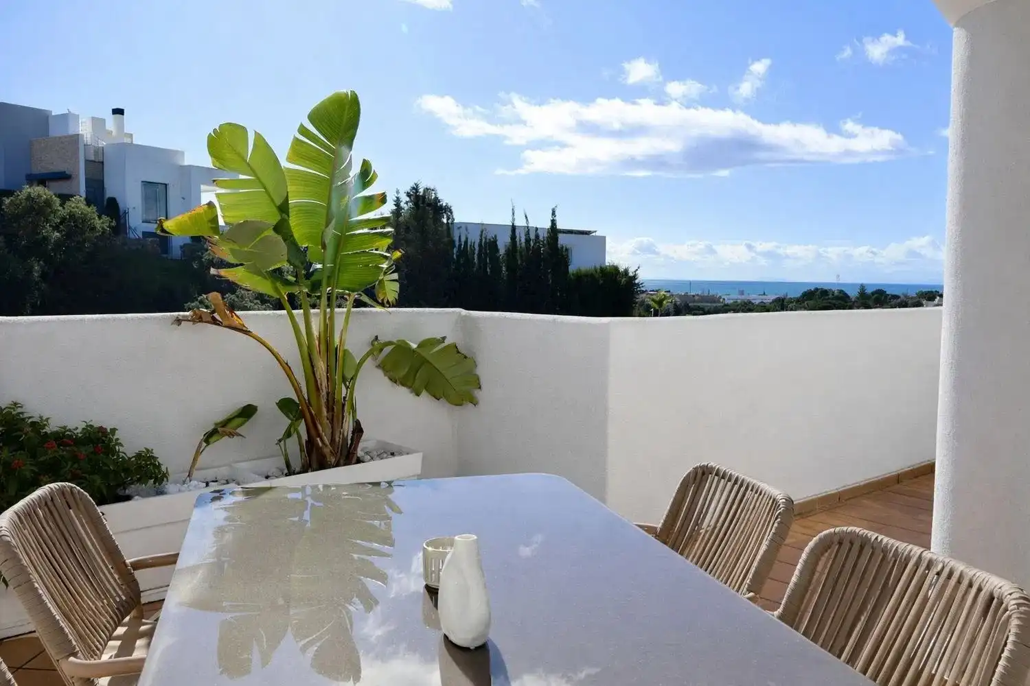 Terrassa de Àtic de lloguer en Marbella amb Aire condicionat, Calefacció i Terrassa