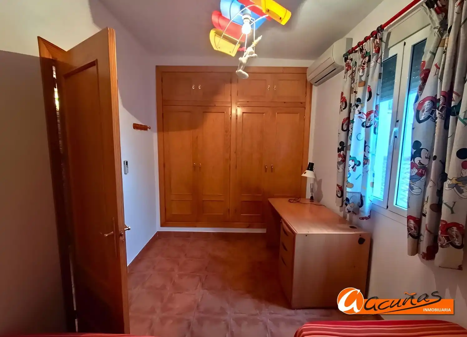 Bedroom of Flat for sale in Alameda  with Air Conditioner, Terrace and Storage room