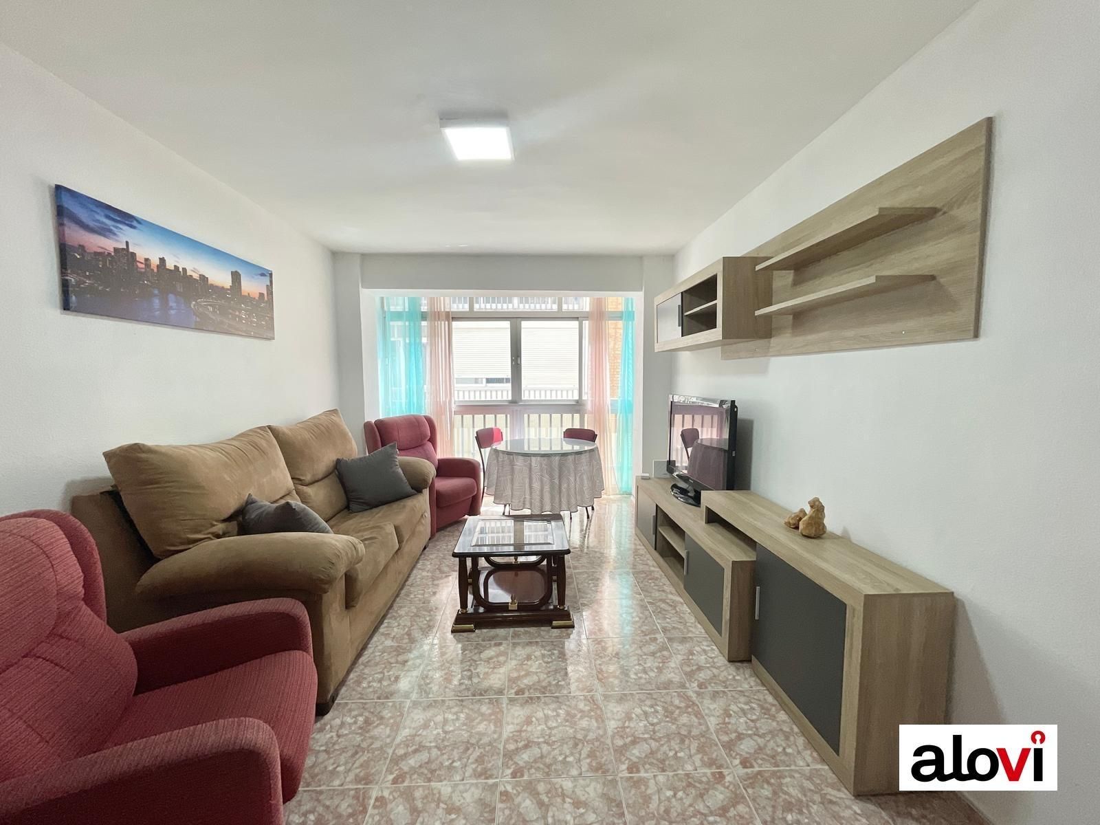 Living room of Flat to share in  Granada Capital