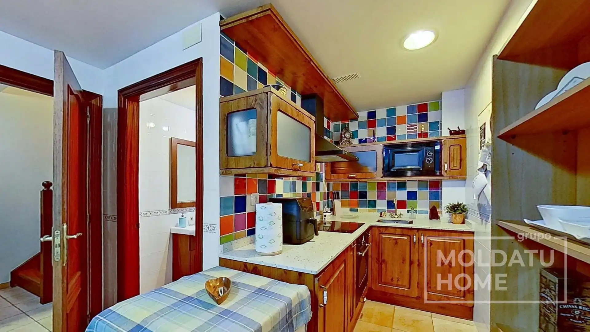 Kitchen of Single-family semi-detached for sale in Valle de Trápaga-Trapagaran  with Heating, Private garden and Terrace