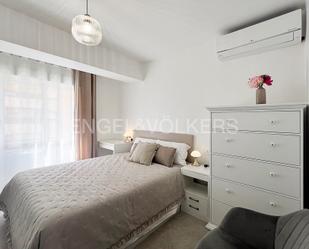 Dormitori de Apartament de lloguer en  Valencia Capital amb Aire condicionat, Calefacció i Moblat