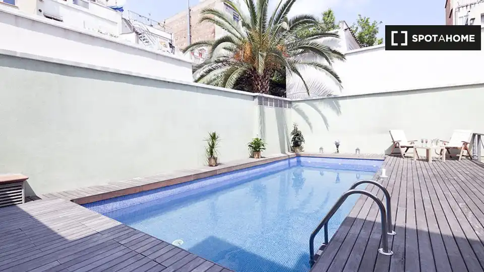 Flat with terrace to rent in Gràcia, imagen 5