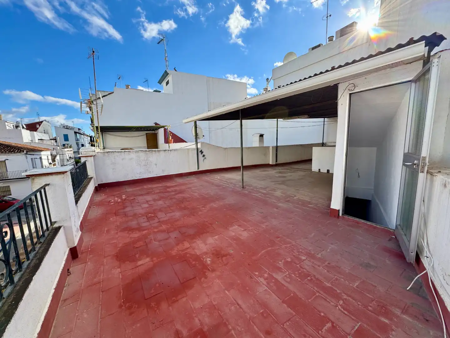 Terrassa de Casa adosada en venda en Marbella
