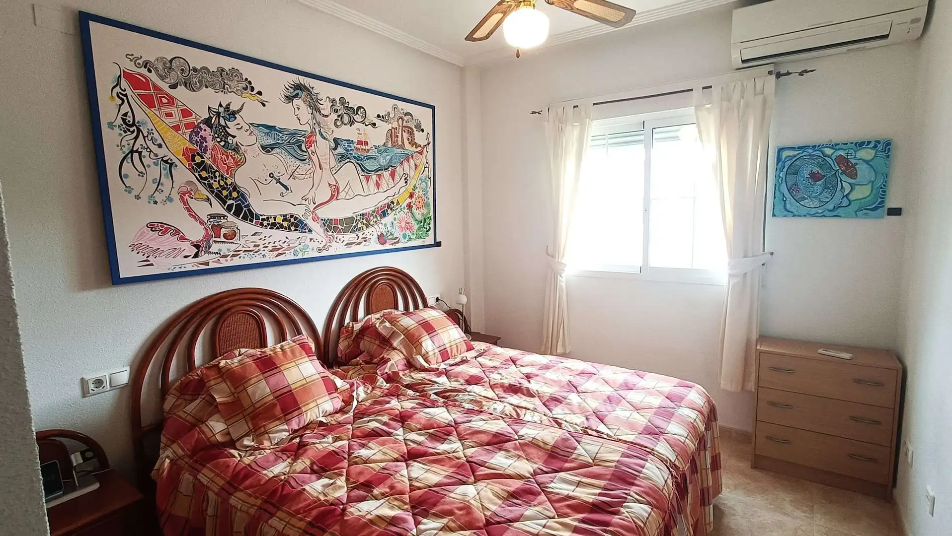 Dormitori de Apartament en venda en Orihuela amb Jardí privat, Moblat i Balcó
