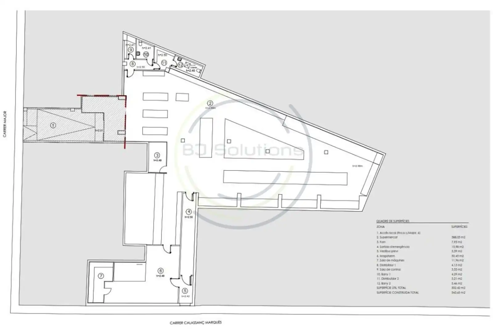 Gewerbefläche zum Verkauf in Calassanç Marques 26, imagen 7