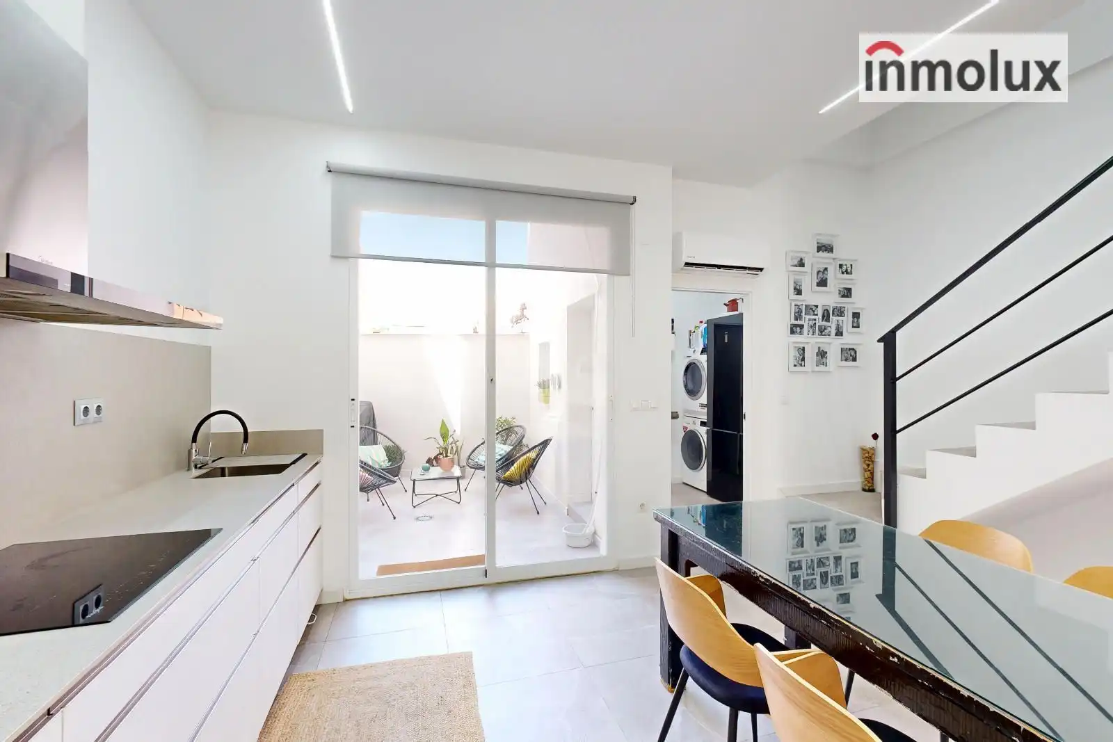 Cocina de Casa adosada en venta en Alicante / Alacant con Aire acondicionado, Calefacción y Terraza