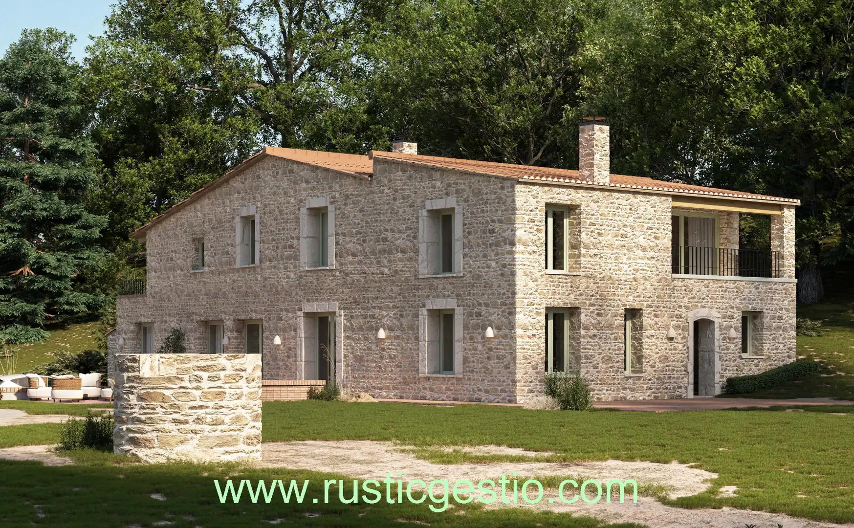 Vista exterior de Finca rústica en venda en Calonge i Sant Antoni amb Jardí privat