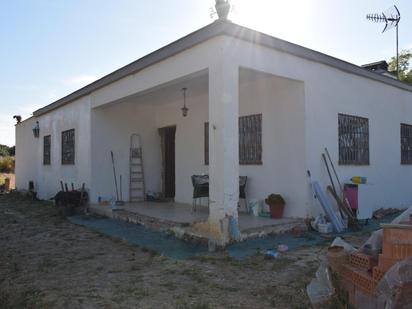 Exterior view of Country house for sale in Gibraleón  with Private garden, Terrace and Jacuzzi