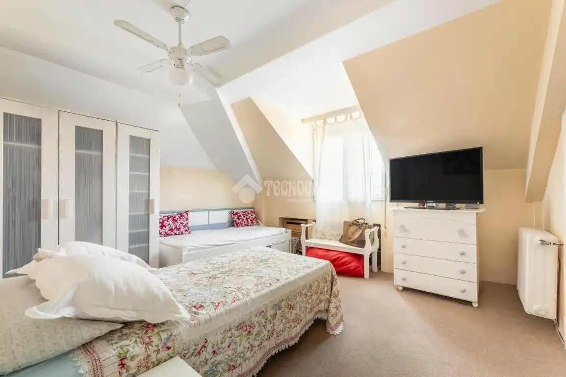 Schlafzimmer von Haus oder Chalet zum Verkauf in Torrelodones mit Heizung, Privatgarten und Terrasse
